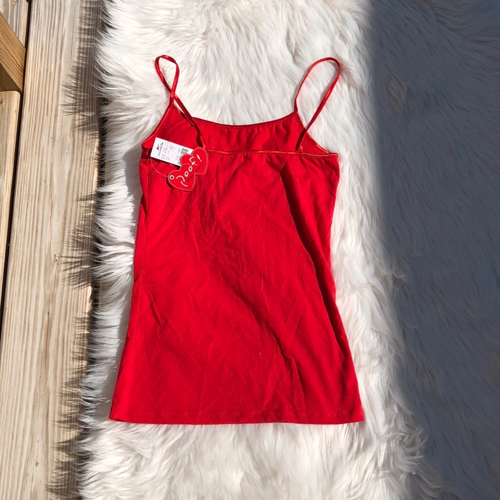 NWT POOF Red tank top - Picture 2 of 2